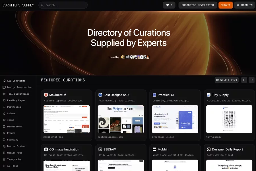Curations Supply