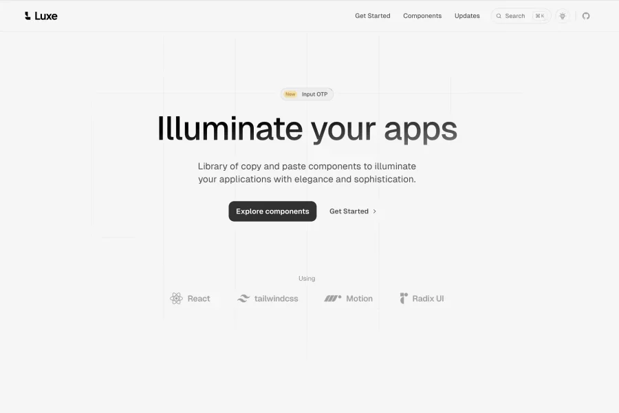 Luxe UI